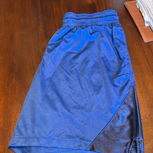 Royal blue Nike gym, shorts, size large, excellent condition